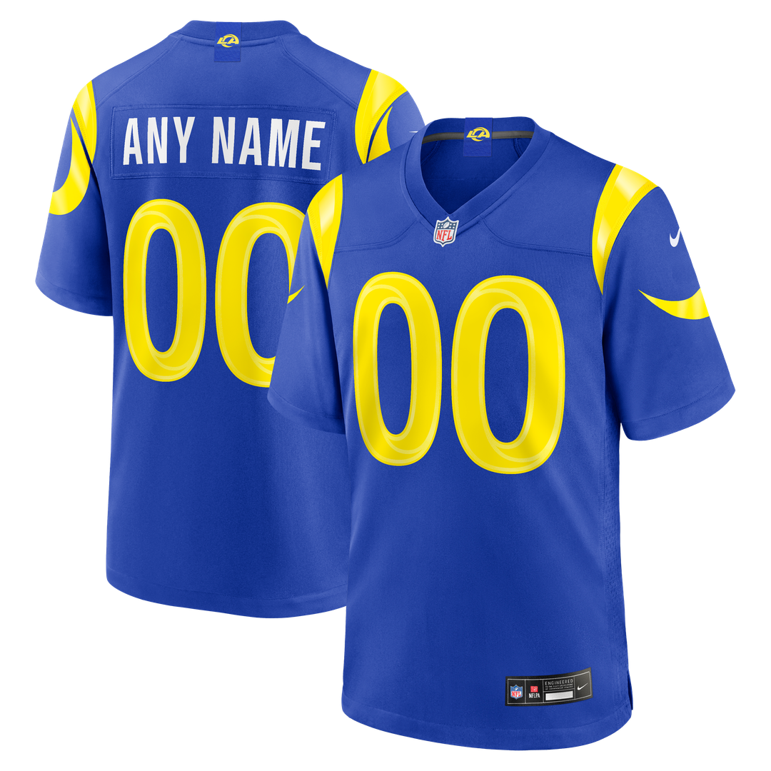 Los Angeles Rams Nike White Alternate Custom Jersey