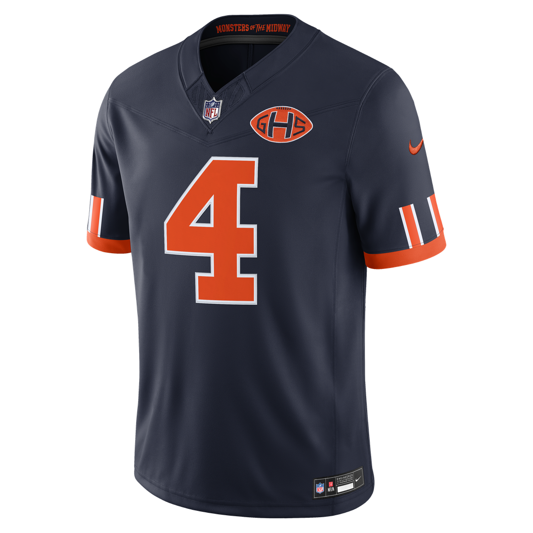 Chicago Bears D'Andre Swift Nike Navy 2026 Rivalries Collection Stitched Limited Jersey