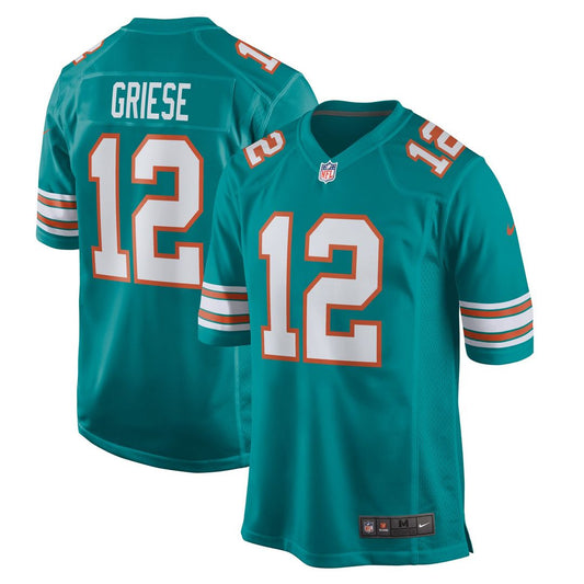 Miami Dolphins Bob Griese Nike Aqua Retired Player Jersey