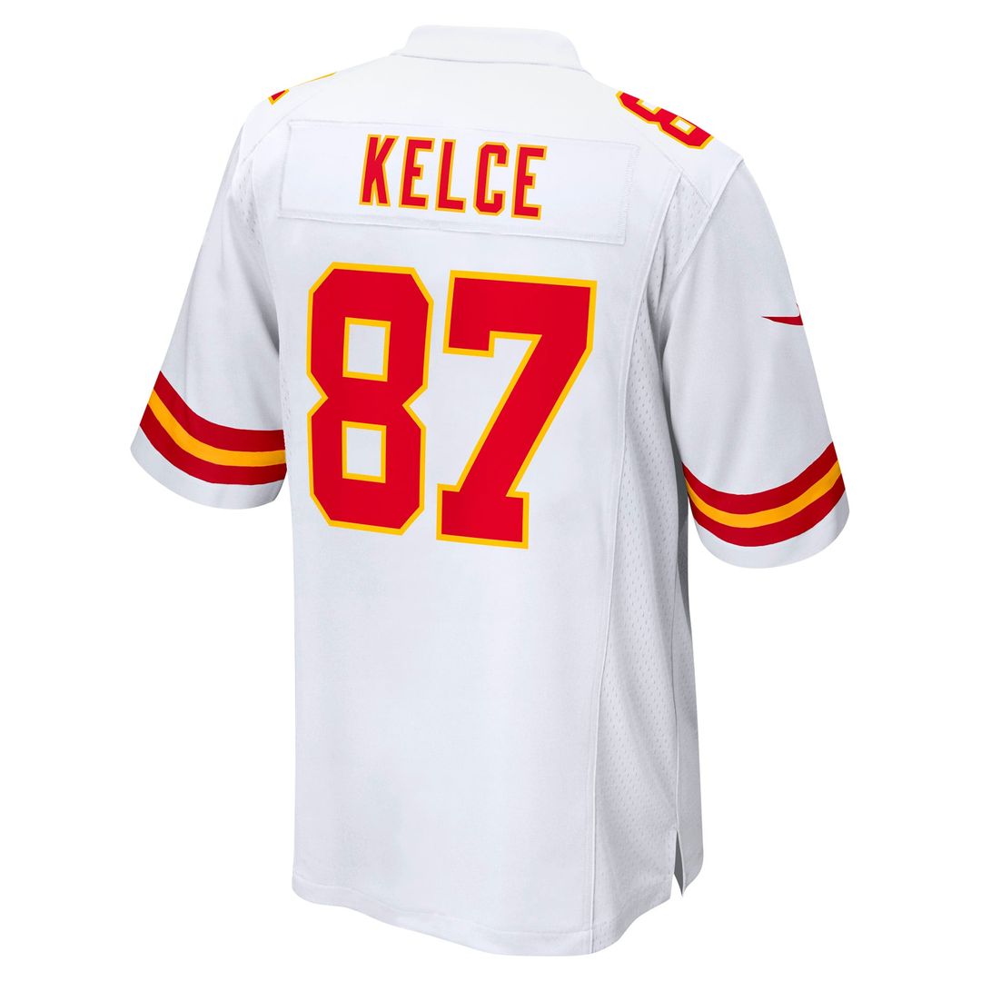 Kansas City Chiefs Travis Kelce Nike Red Game Jersey