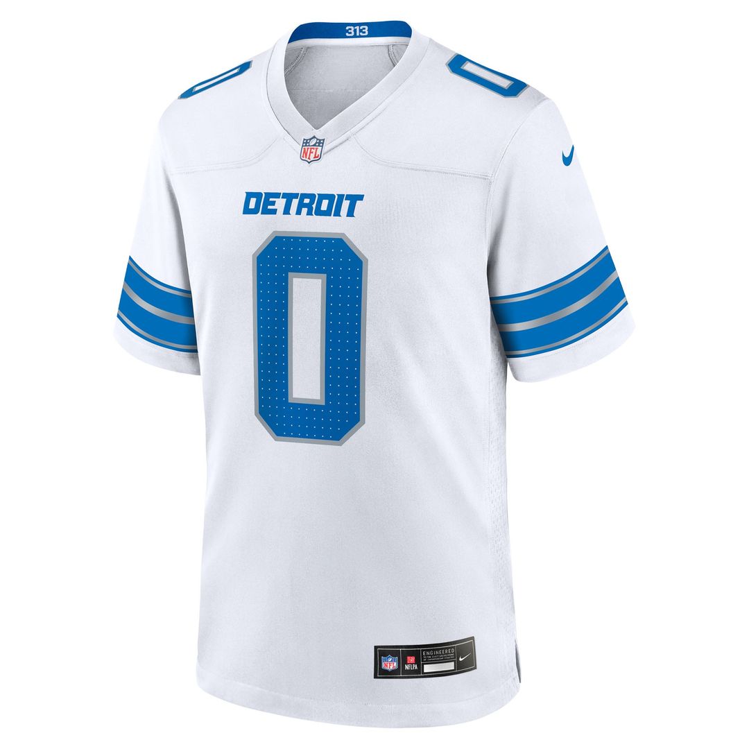 Detroit Lions Jahmyr Gibbs Nike Black 2nd Alternate Game Player Jersey