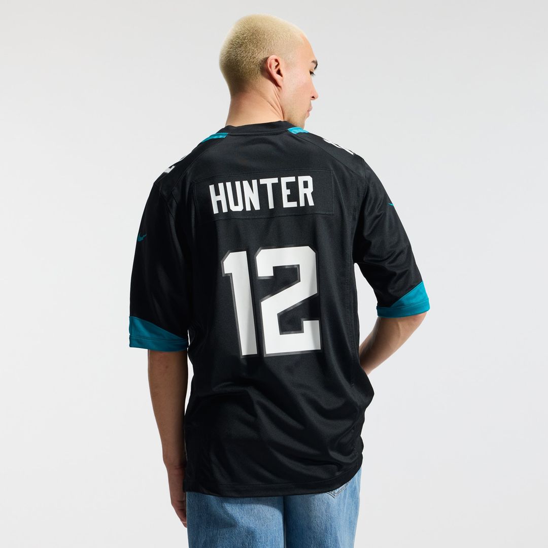 Jacksonville Jaguars Travis Hunter Nike Teal Team Game Jersey
