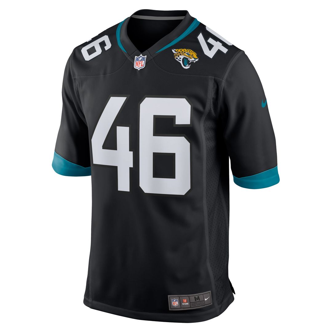 Jacksonville Jaguars Ross Matiscik Nike Teal Game Jersey