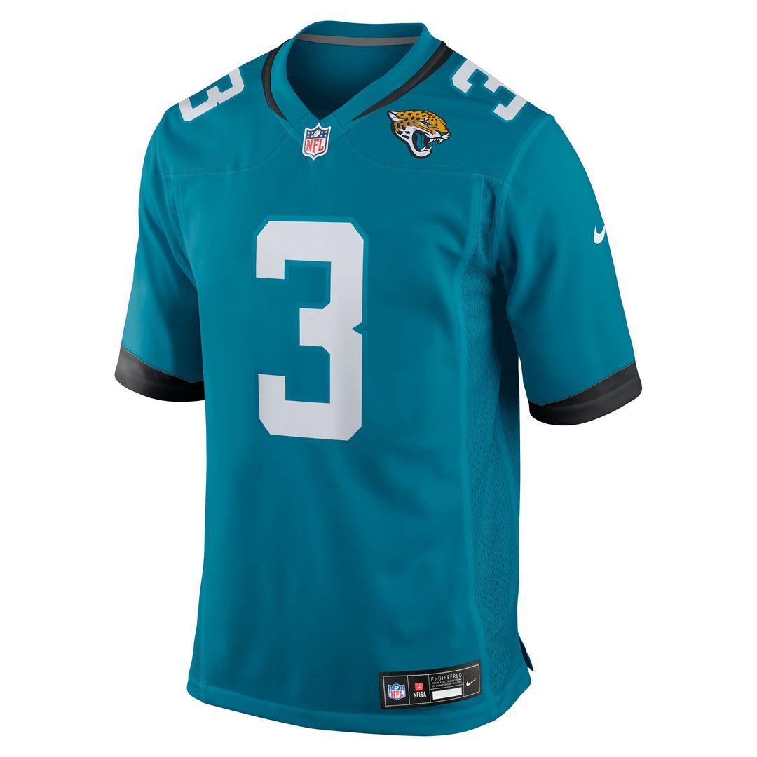 Jacksonville Jaguars Jakobi Meyers Nike Black Alternate Game Jersey
