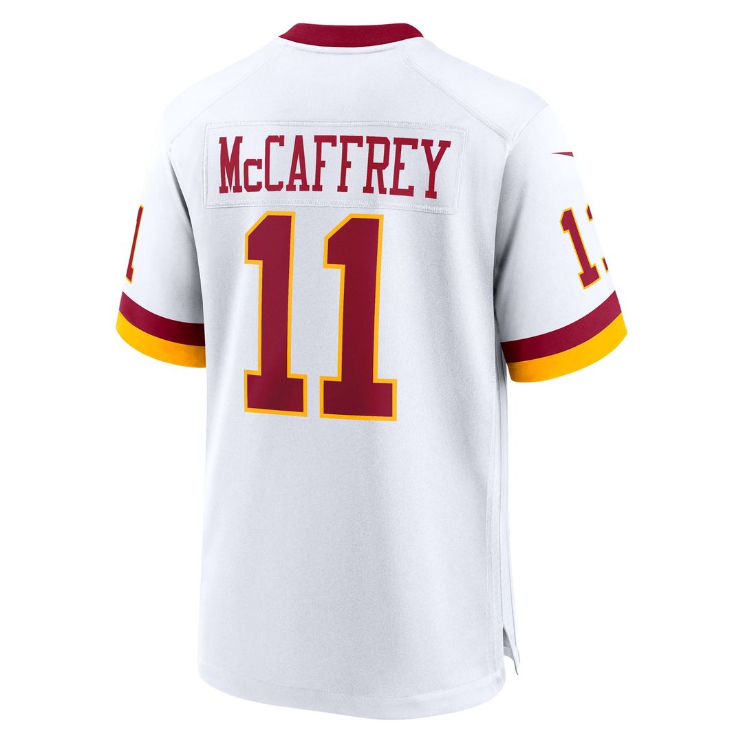 Washington Commanders Luke McCaffrey Nike White Game Super Bowl Era Jersey