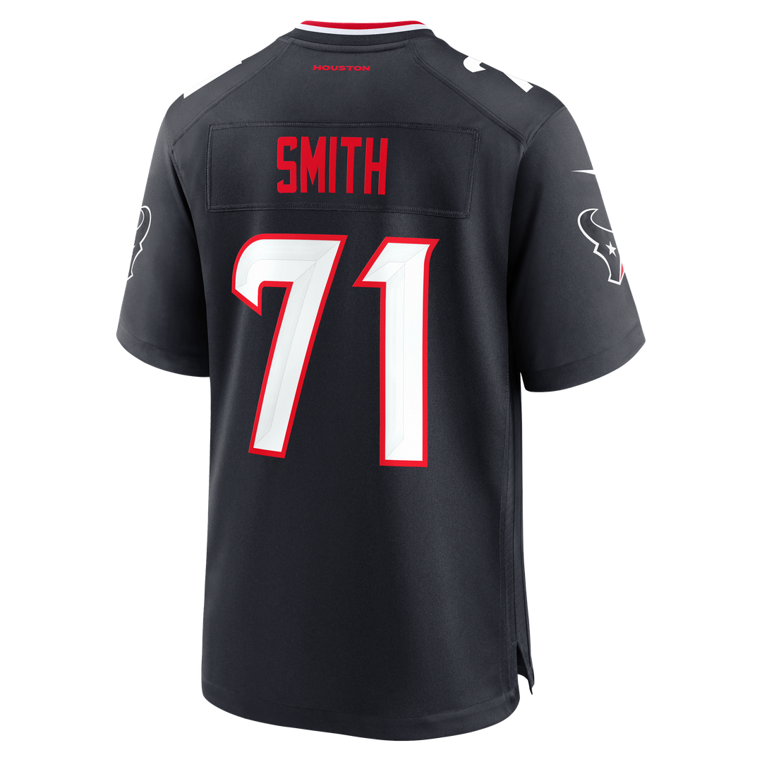 Houston Texans Braden Smith Nike Navy Team Game Jersey