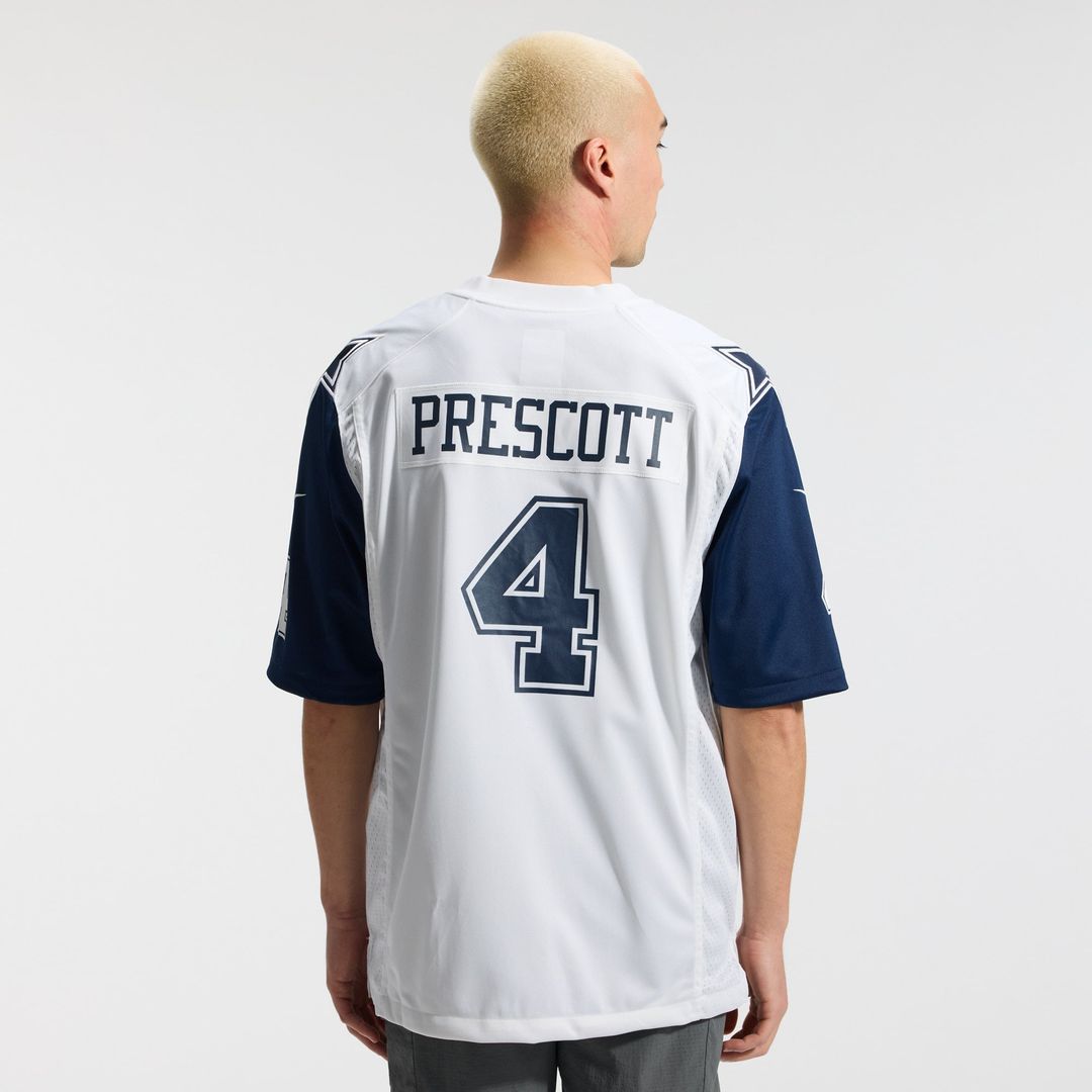 Dallas Cowboys Dak Prescott Nike Navy Alternate Game Team Jersey