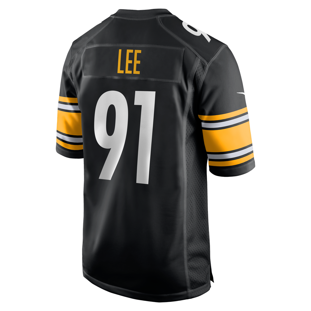 Pittsburgh Steelers Logan Lee Nike Black Game Jersey