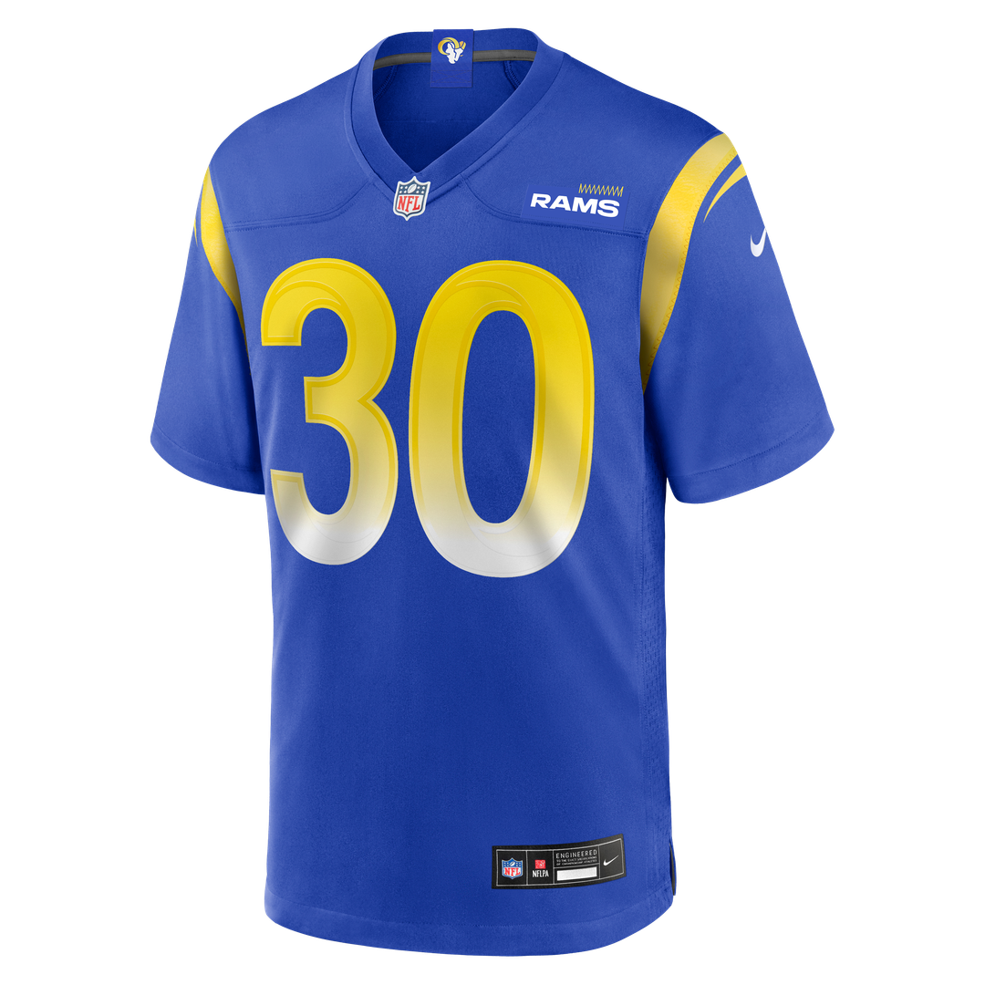 Los Angeles Rams Josh Wallace Nike Royal Game Jersey