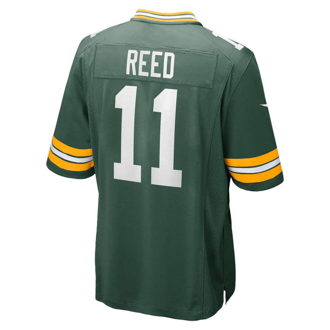 Green Bay Packers Jayden Reed Nike Green Game Jersey