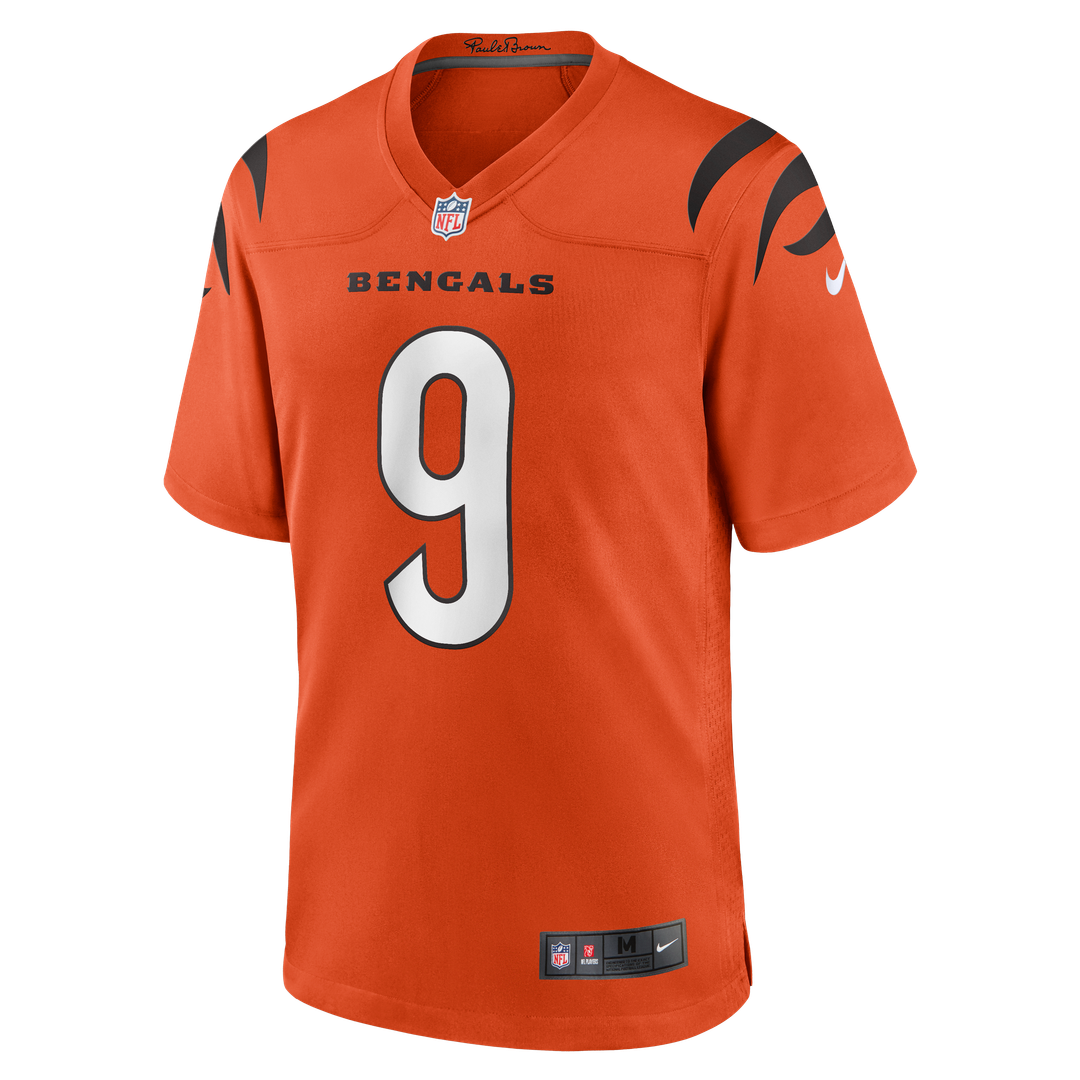 Cincinnati Bengals Joe Burrow Nike White Game Jersey