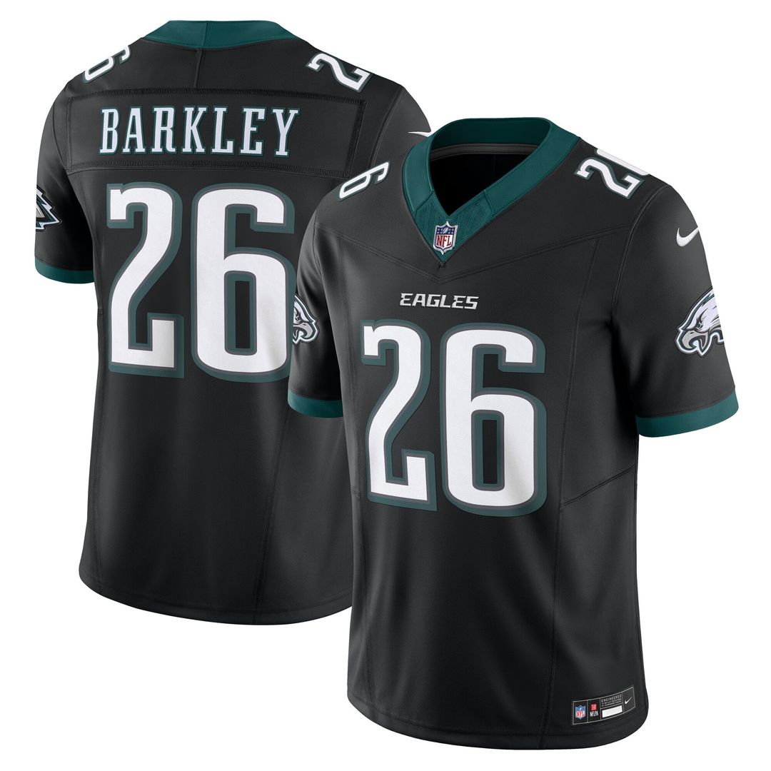Philadelphia Eagles Saquon Barkley Nike Kelly Green Alternate Vapor F.U.S.E. Limited Jersey