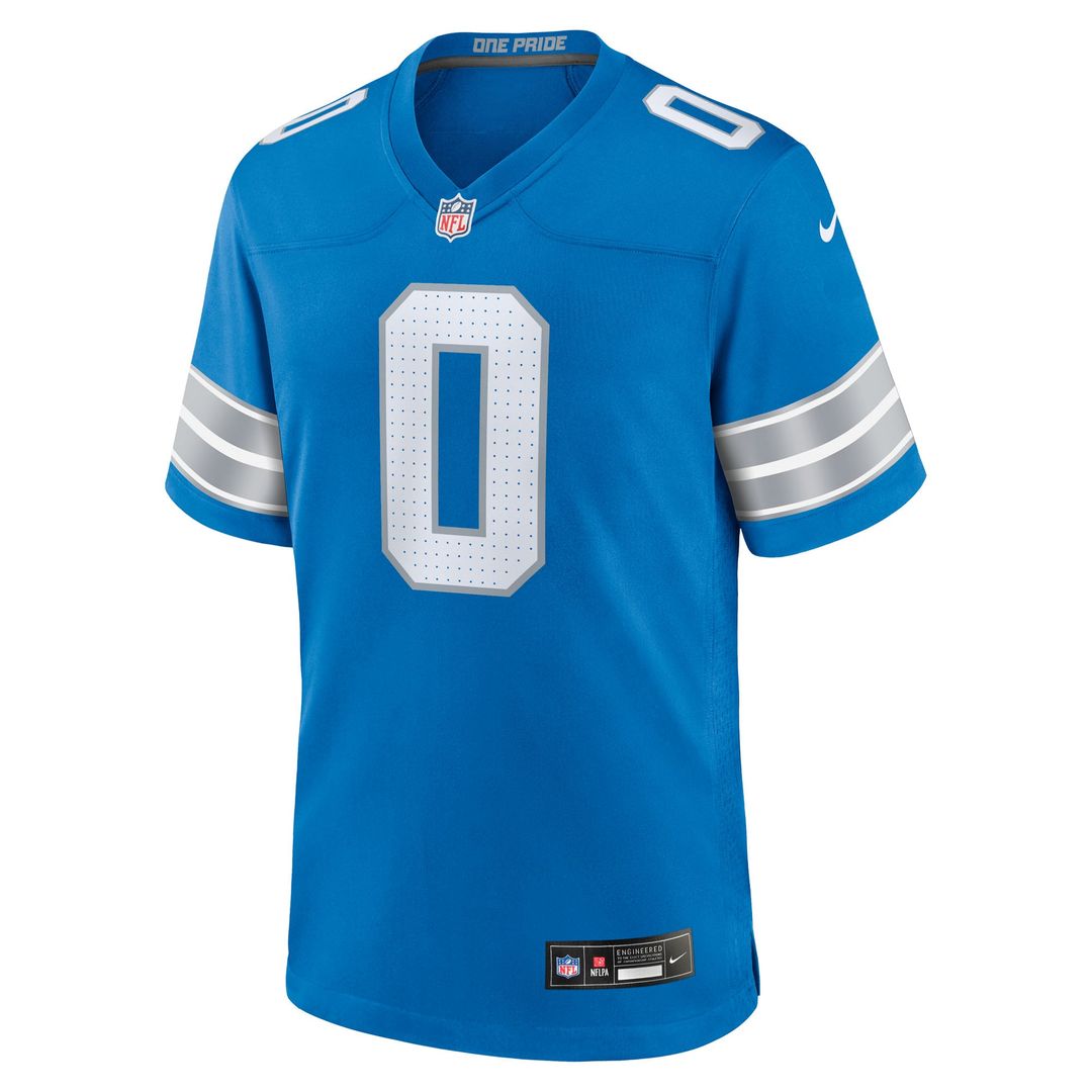 Detroit Lions Jahmyr Gibbs Nike Black 2nd Alternate Game Player Jersey