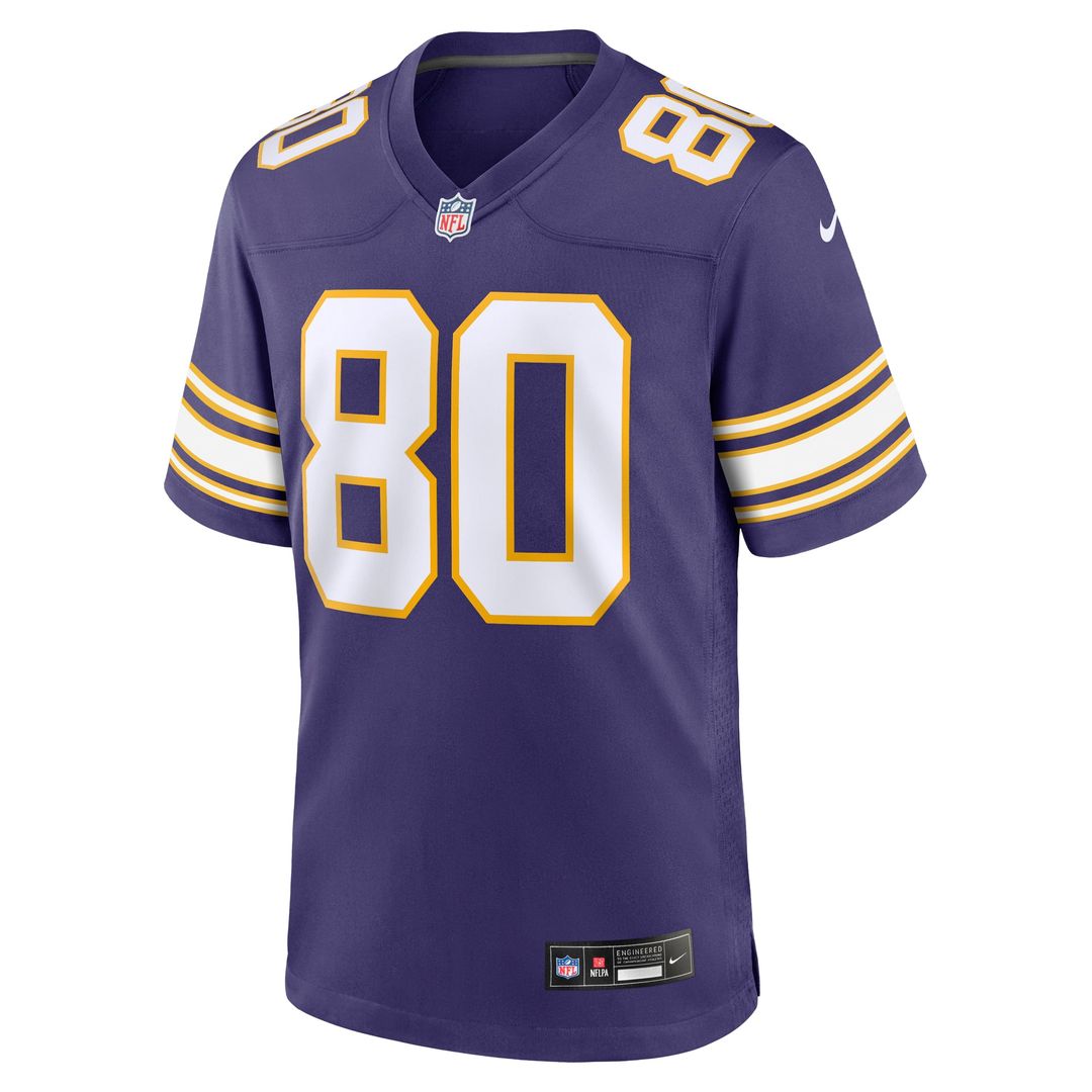 Minnesota Vikings Cris Carter Nike Purple Retired Player Alternate Game Jersey