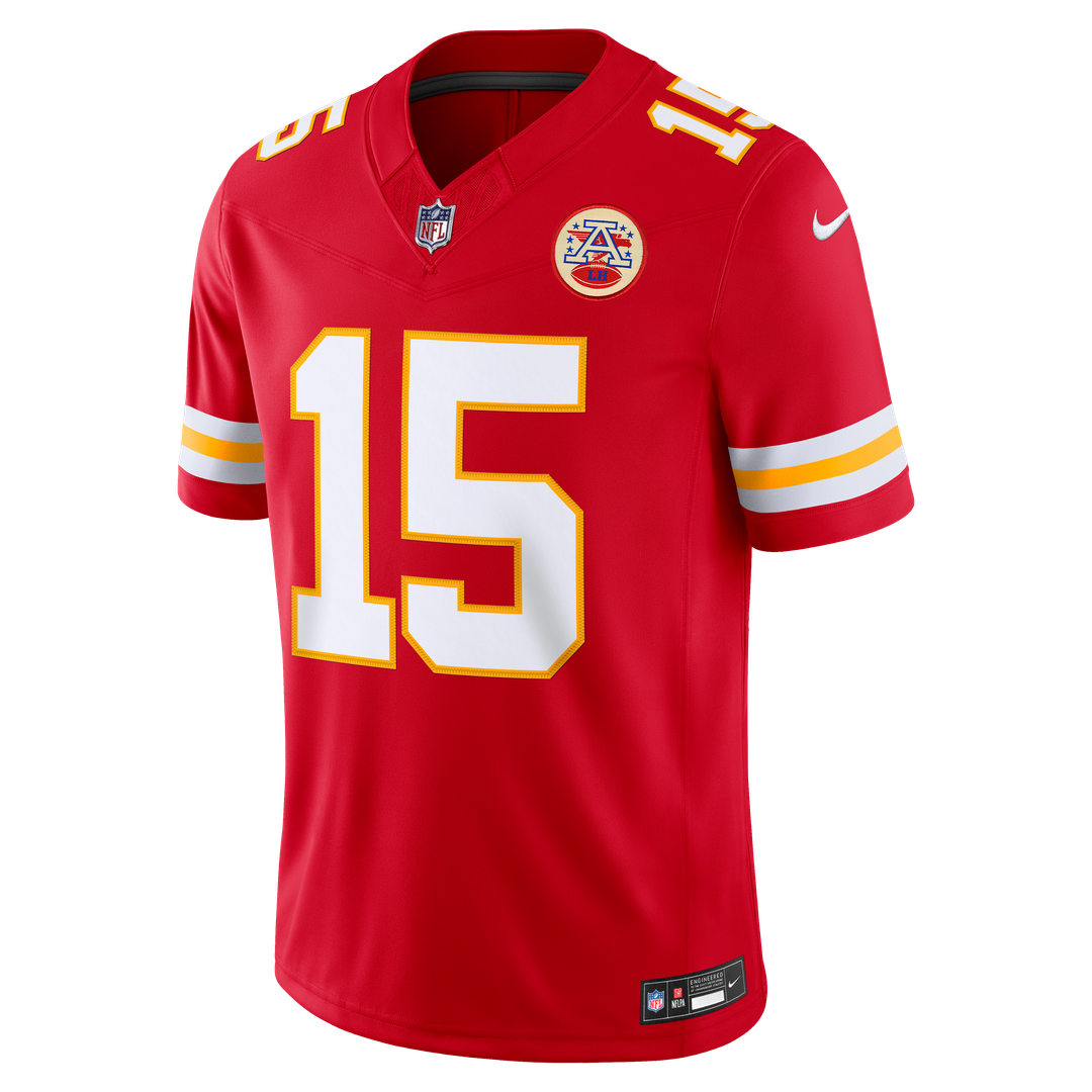 Kansas City Chiefs Patrick Mahomes Nike White Vapor F.U.S.E. Stitched Limited Jersey