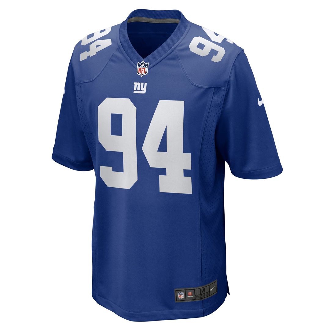 New York Giants Elijah Chatman Nike Royal Team Game Jersey