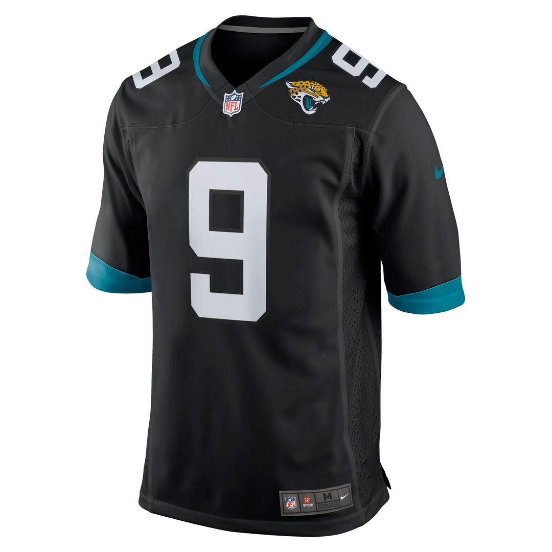 Jacksonville Jaguars Logan Cooke Nike Black Game Jersey