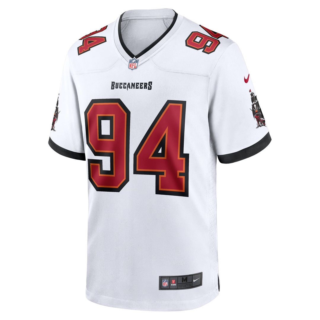 Tampa Bay Buccaneers Calijah Kancey Nike Orange Alternate Game Jersey