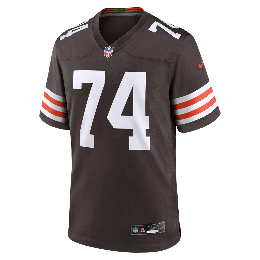 Cleveland Browns Elgton Jenkins Nike Brown Team Game Jersey