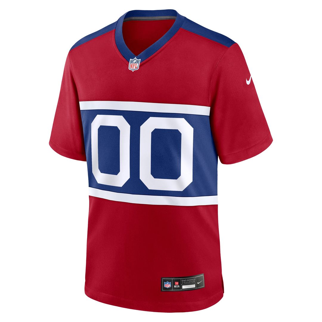 New York Giants Nike Royal Custom Game Jersey