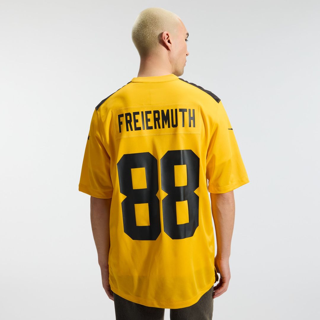 Pittsburgh Steelers Pat Freiermuth Nike Black Game Jersey