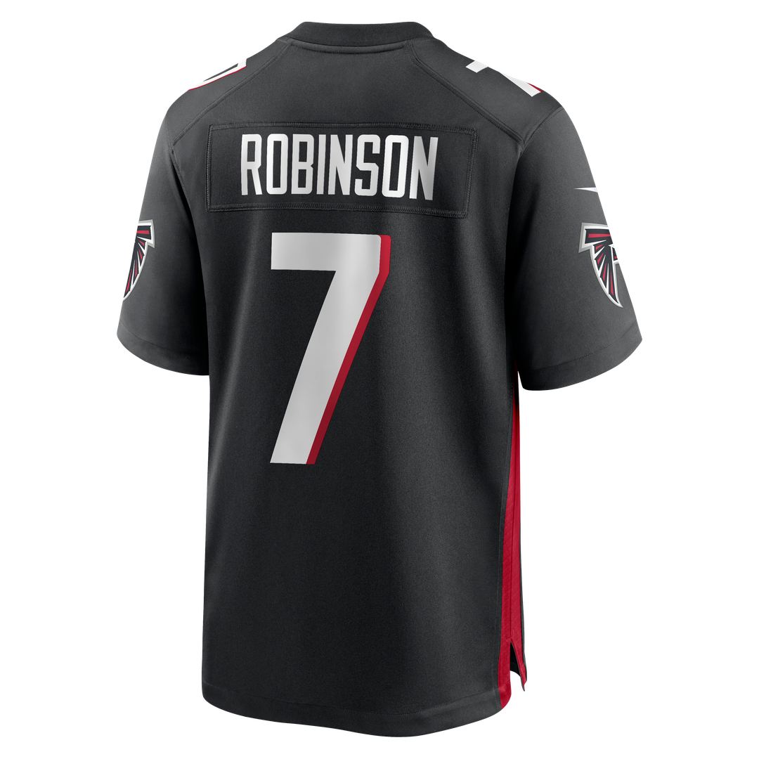 Atlanta Falcons Bijan Robinson Nike Black Game Jersey