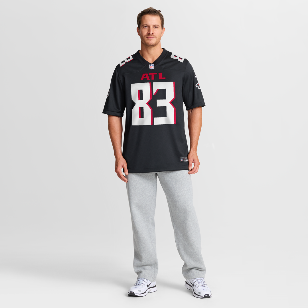 Atlanta Falcons Deven Thompkins Nike Black Team Game Jersey
