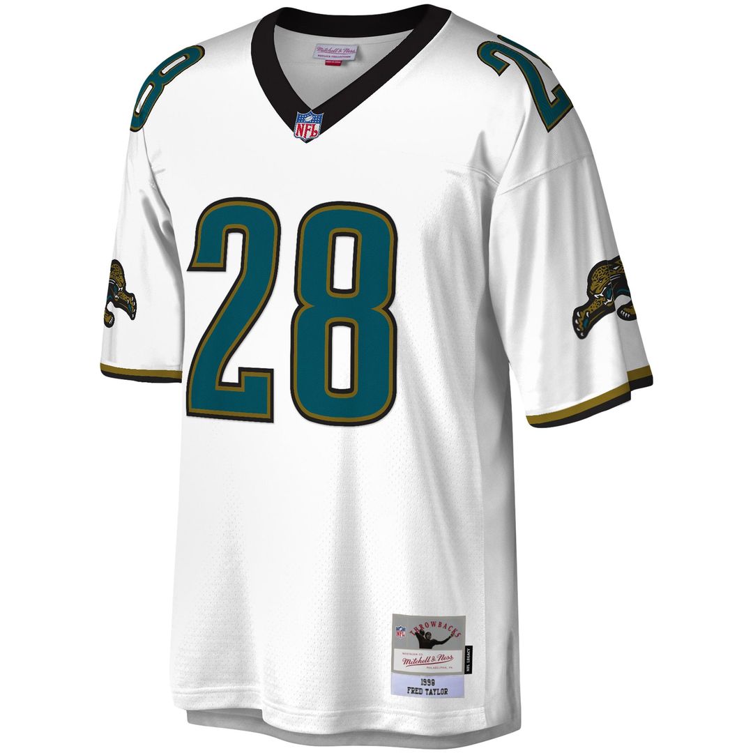 Jacksonville Jaguars Fred Taylor Mitchell & Ness Teal Legacy Replica Jersey