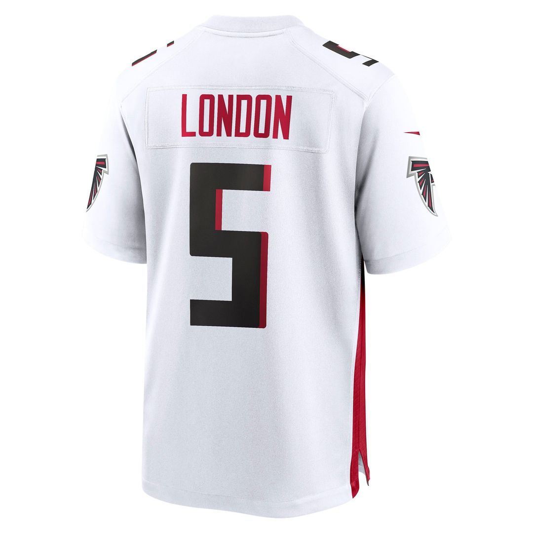 Atlanta Falcons Drake London Nike White Away Game Player Jersey