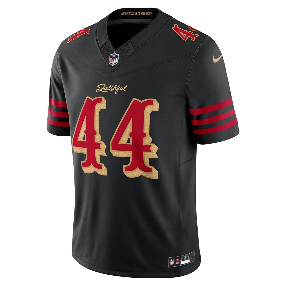 San Francisco 49ers Kyle Juszczyk Nike Black Rivalries Collection Stitched Limited Jersey