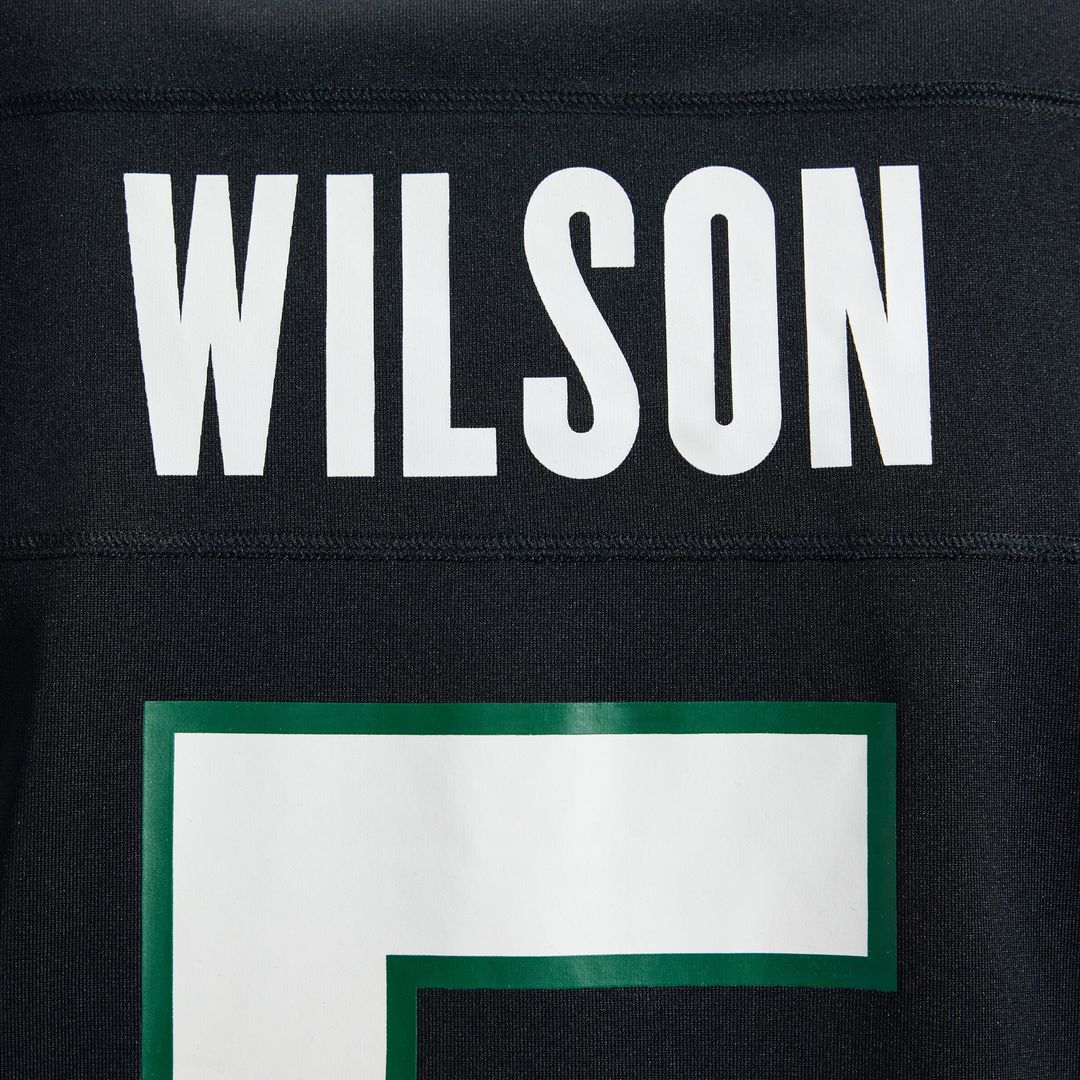 New York Jets Garrett Wilson Nike Legacy White Game Jersey
