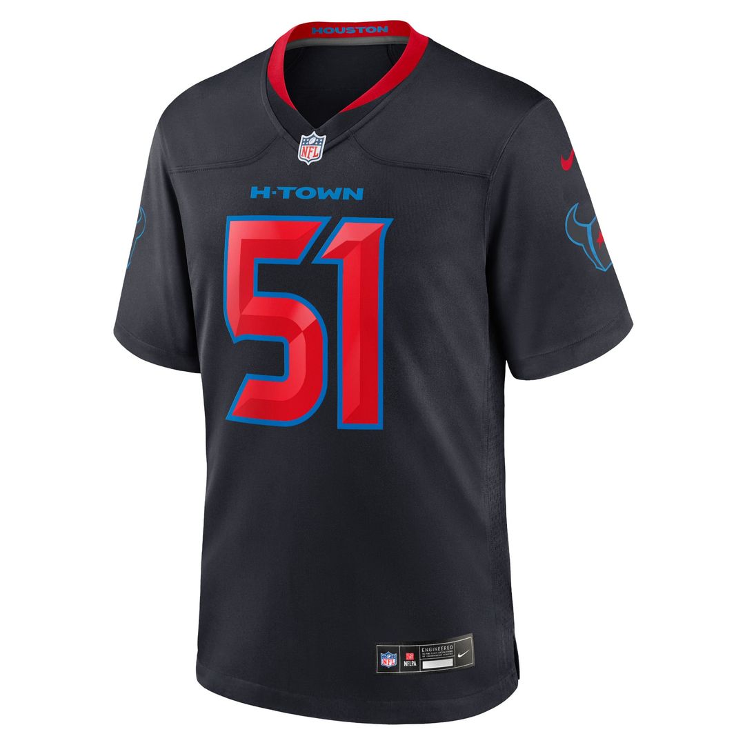 Houston Texans Will Anderson Jr. Nike Red Alternate Game Jersey