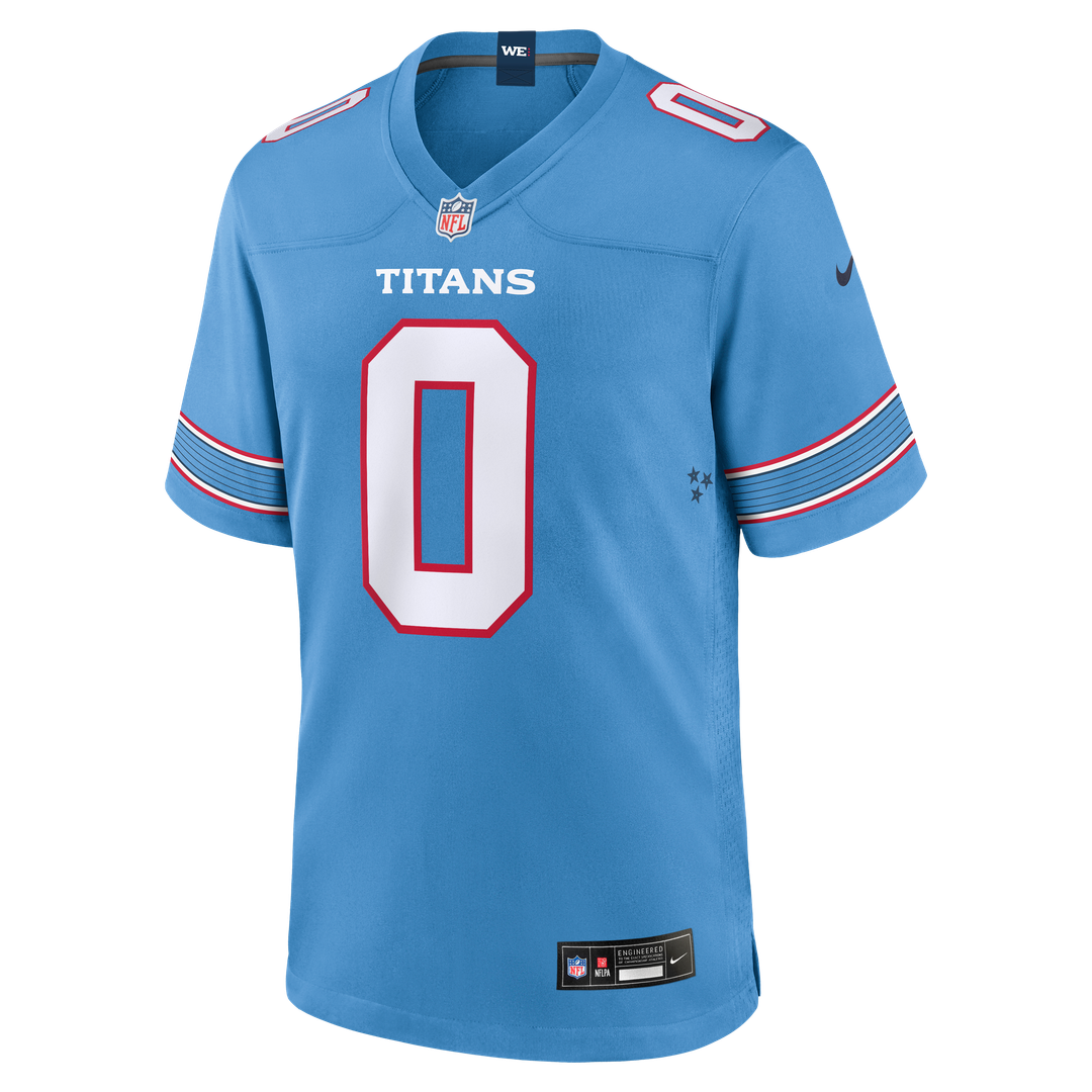 Tennessee Titans Calvin Ridley Nike Light Blue Game Jersey