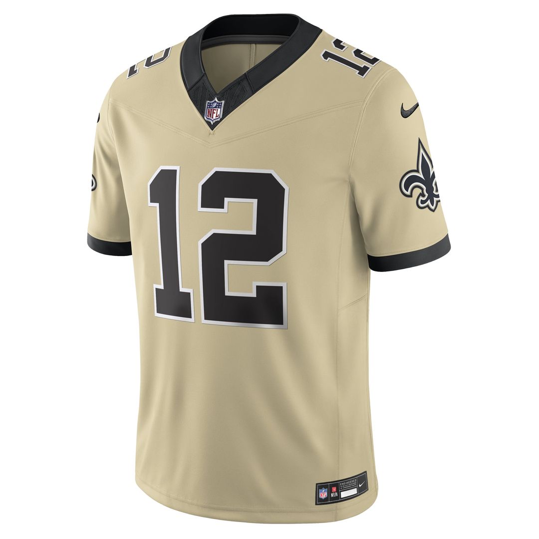 New Orleans Saints Chris Olave Nike Black Vapor F.U.S.E. Limited Jersey