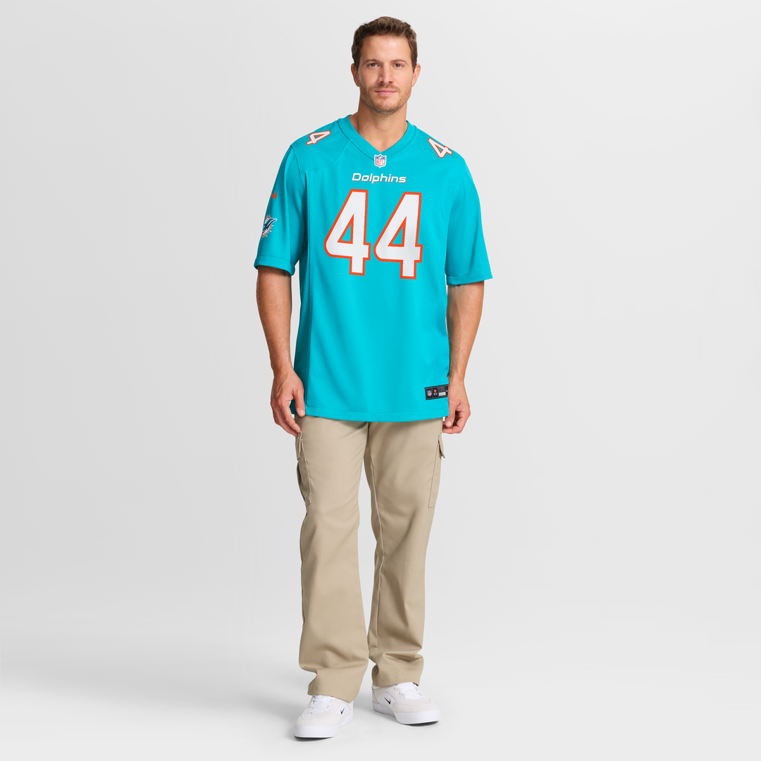 Miami Dolphins Chop Robinson Nike Aqua Game Jersey