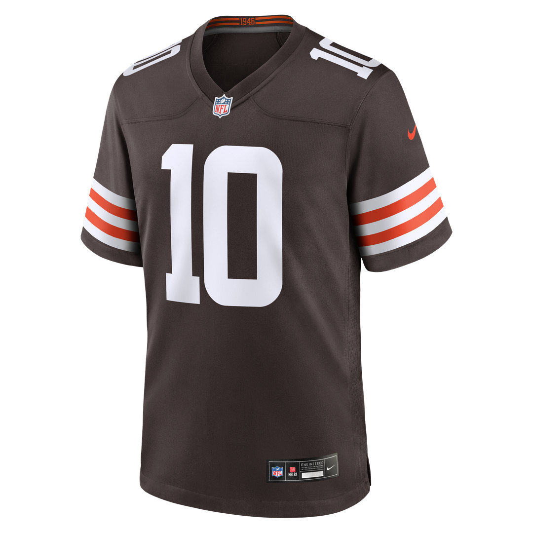 Cleveland Browns Phillip Walker Nike Brown Team Game Jersey