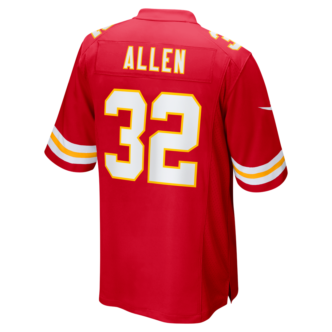 Kansas City Chiefs Marcus Allen Nike Red Game Retired Player Jersey