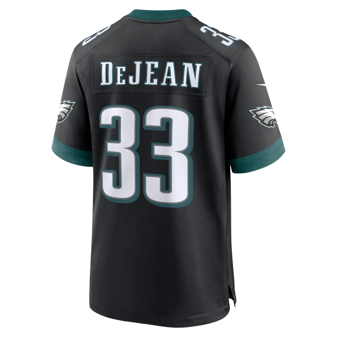 Philadelphia Eagles Cooper DeJean Nike Midnight Green Team Game Jersey