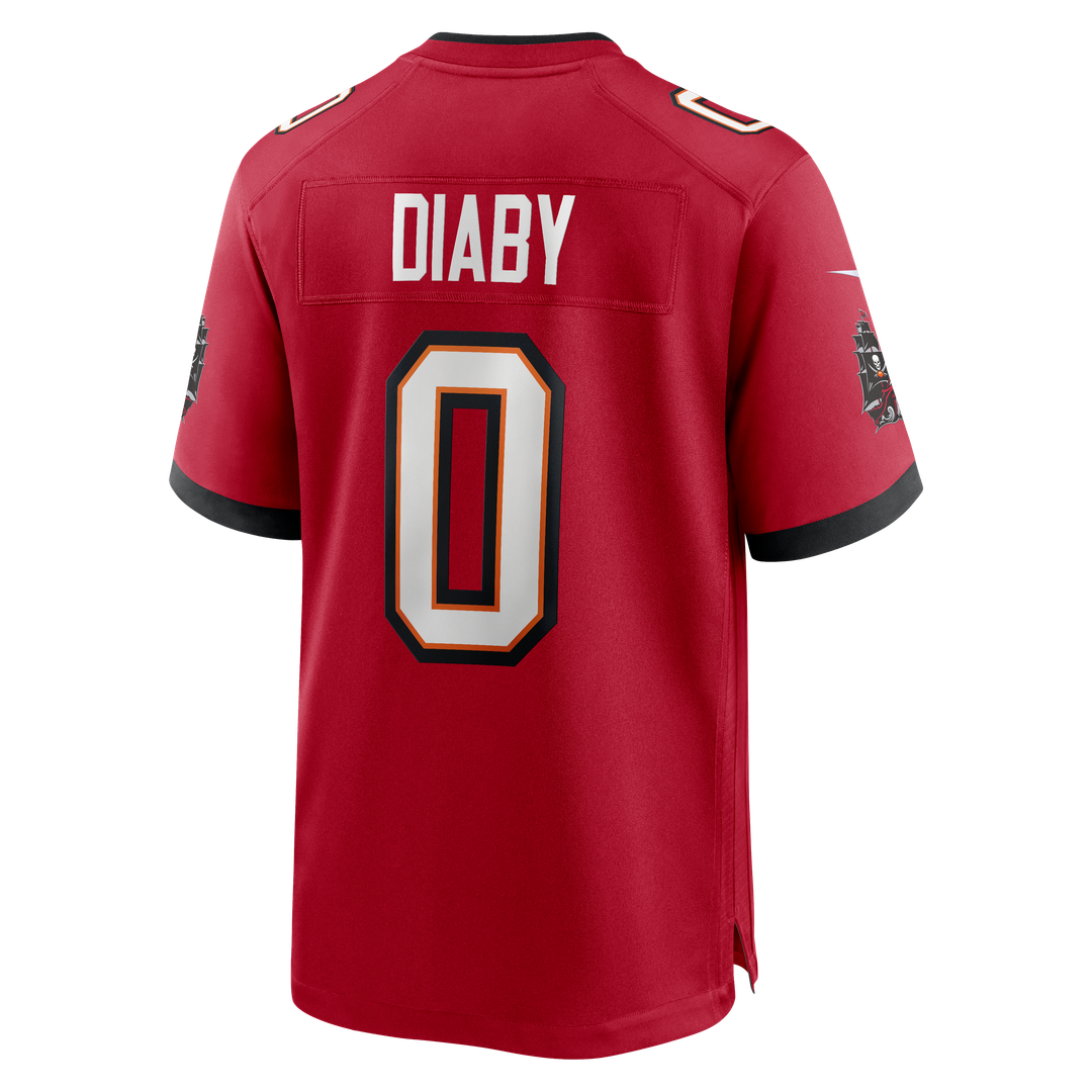 Tampa Bay Buccaneers YaYa Diaby Nike Red Game Jersey