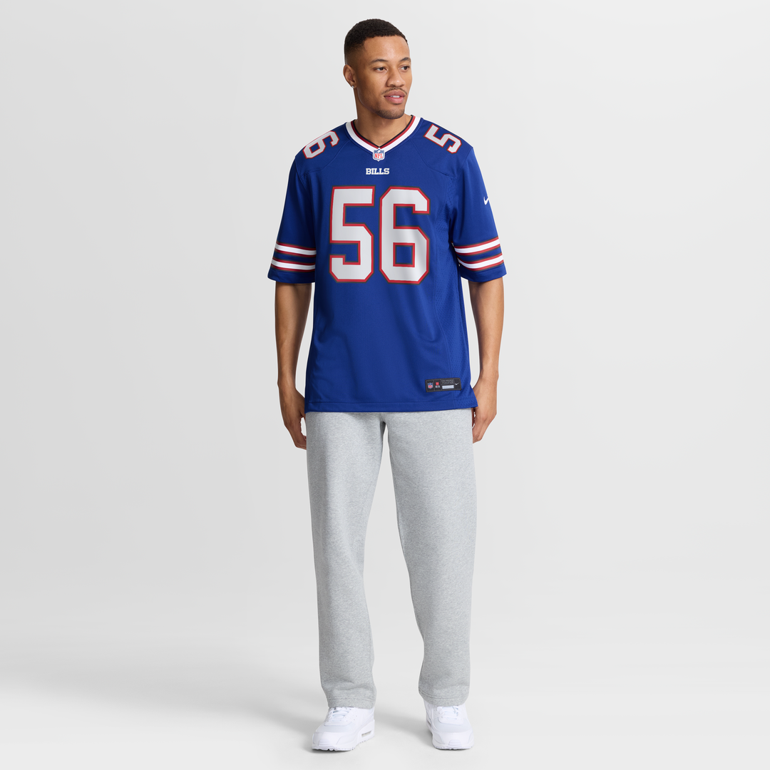 Buffalo Bills Javon Solomon Nike Royal Game Jersey