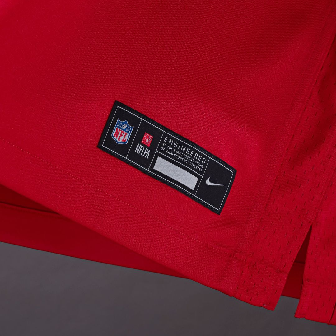 Atlanta Falcons A.J. Terrell Nike Red Game Jersey