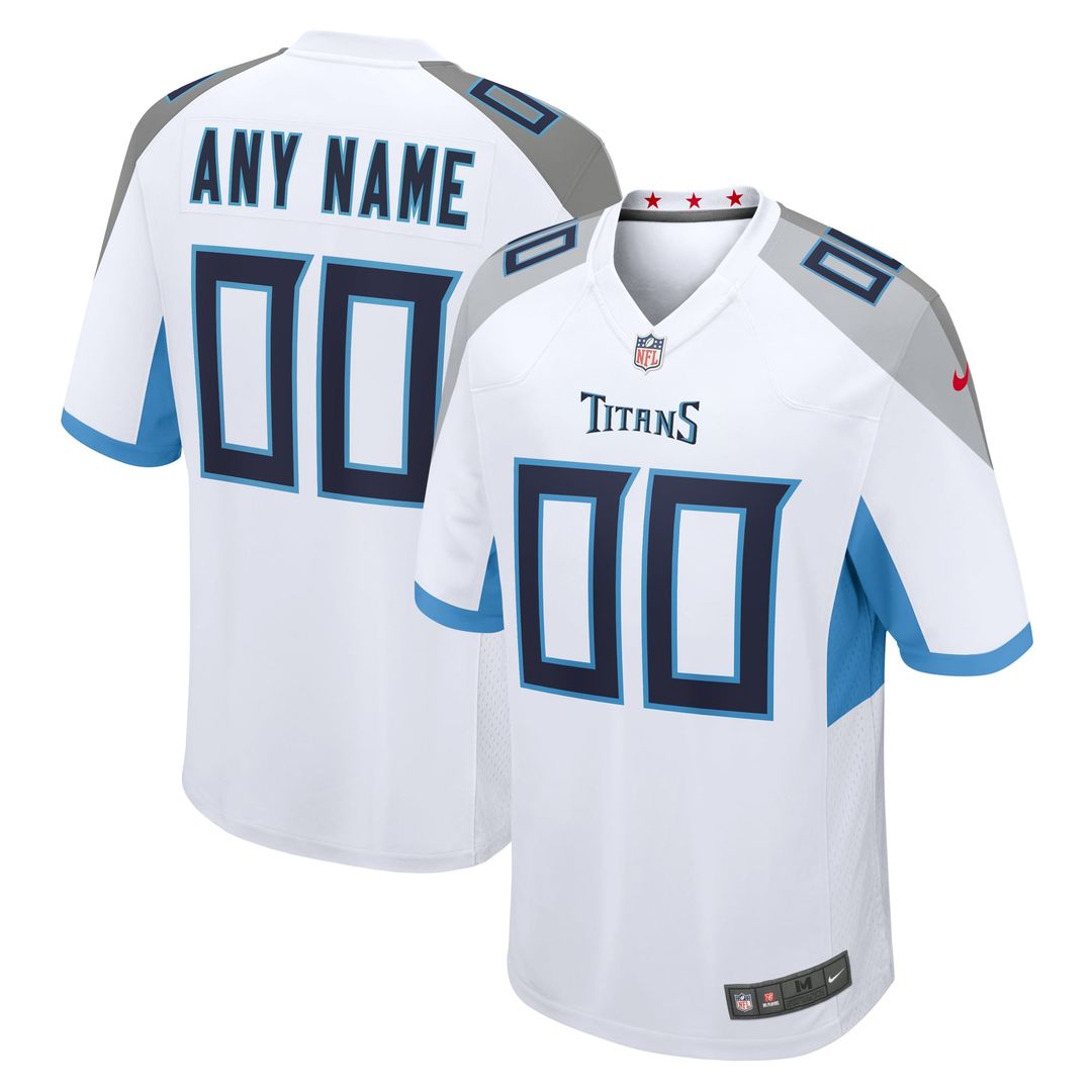 Tennessee Titans Nike Light Blue Alternate Custom Game Jersey