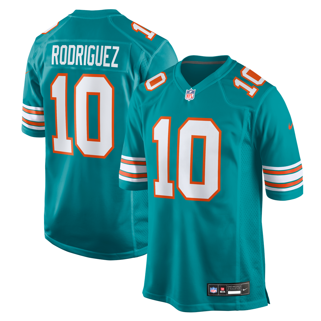 Miami Dolphins Jacob Rodriguez Nike White Game Jersey