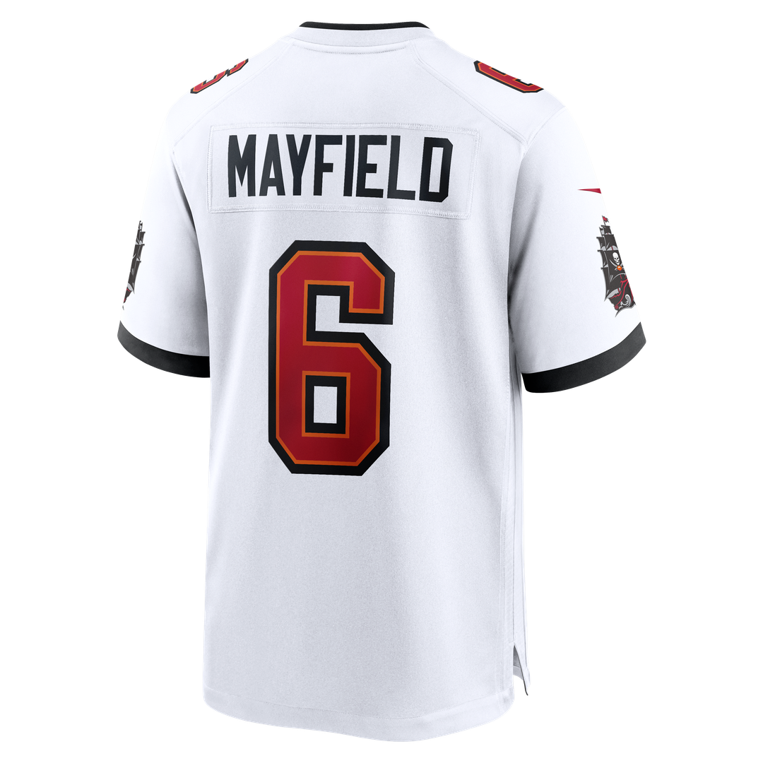 Tampa Bay Buccaneers Baker Mayfield Nike Orange Throwback Game Jersey