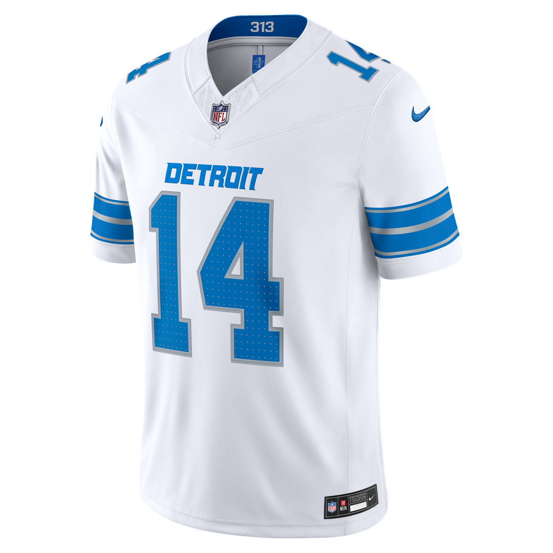 Detroit Lions Amon-Ra St. Brown Nike Blue Team Vapor F.U.S.E. Stitched Limited Jersey