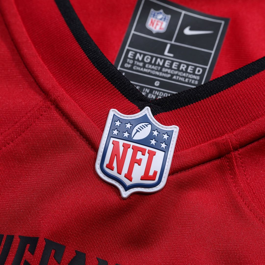 Tampa Bay Buccaneers SirVocea Dennis Nike Red Game Jersey