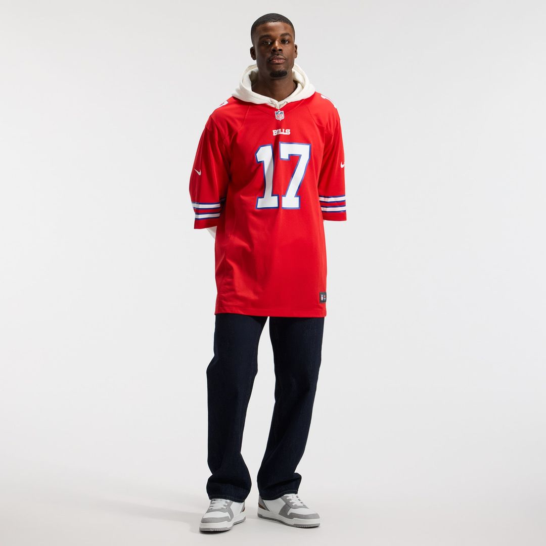 Buffalo Bills Josh Allen Nike White White Game Player Jersey