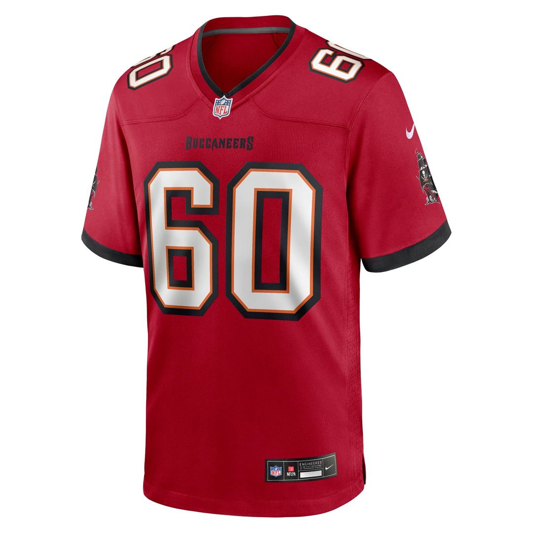 Tampa Bay Buccaneers Haggai Ndubuisi Nike Red Team Game Jersey