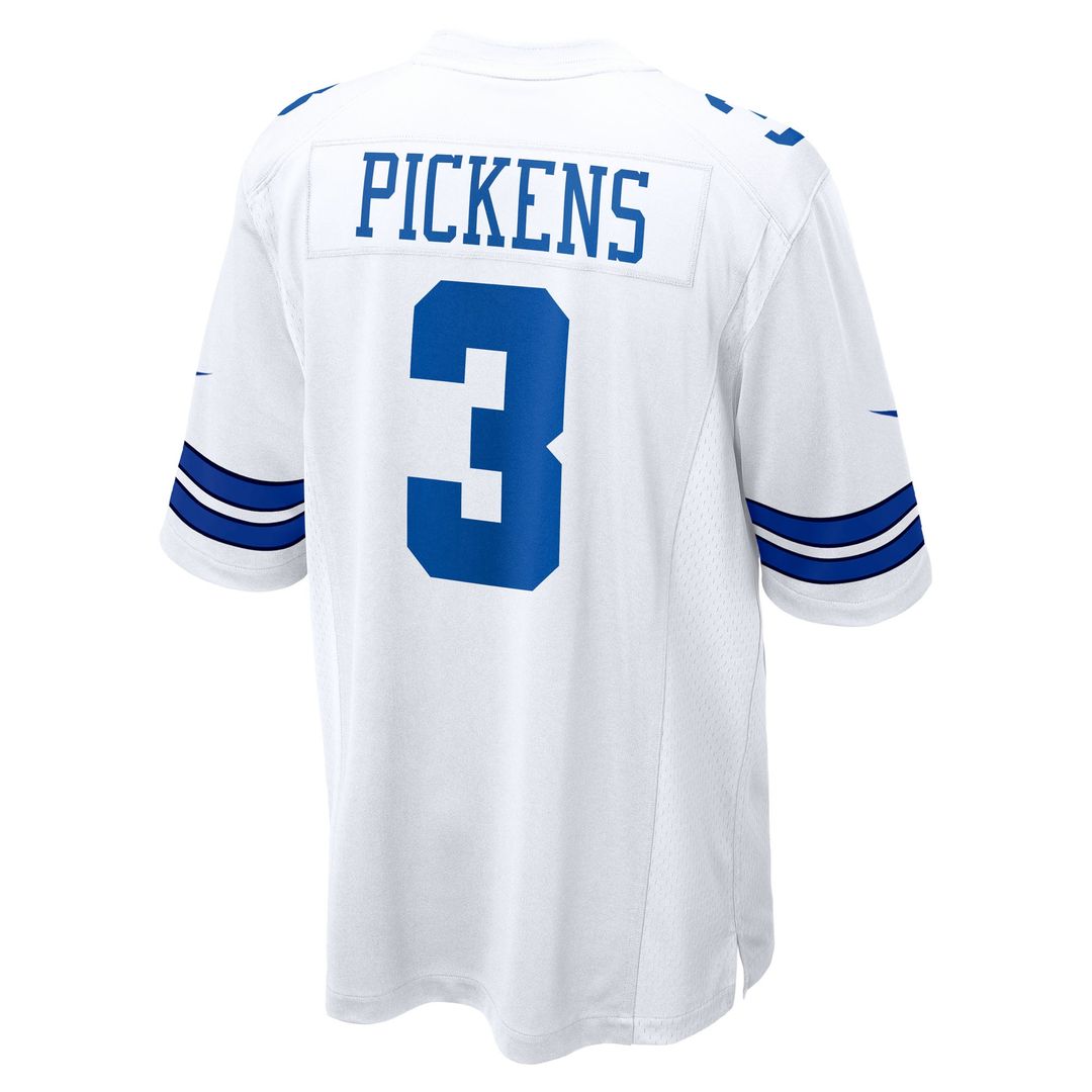 Dallas Cowboys George Pickens Nike Navy Game Jersey