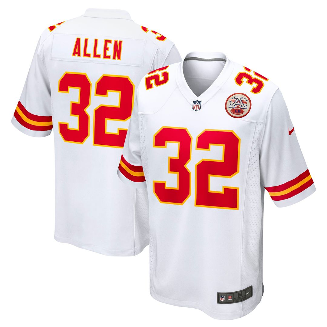 Kansas City Chiefs Marcus Allen Nike Red Game Retired Player Jersey